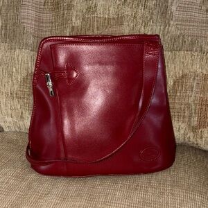 Longchamp Deep Red Shoulder Bag
